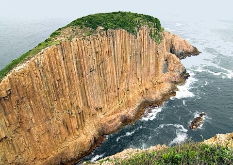 世界地質公園: 橋咀洲, 菠蘿包石、萬宜水庫東壩、破邊洲六角石柱群